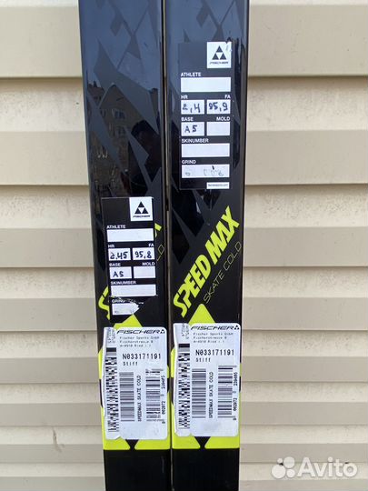 Лыжи беговые fisher speedmax 191