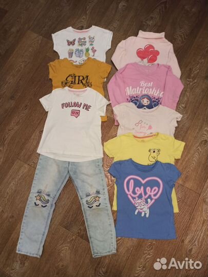 Вещи на девочку, р. 116-122