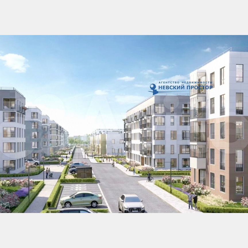 Квартира-студия, 23,6 м², 1/5 эт.