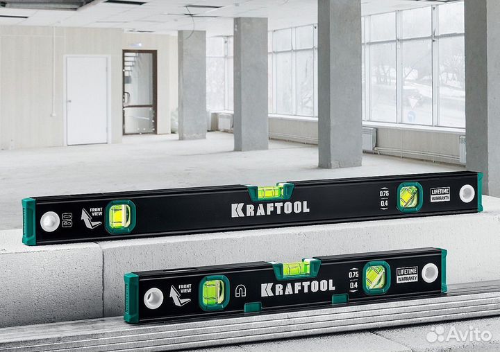 Уровень Kraftool 600мм, усиленный профиль