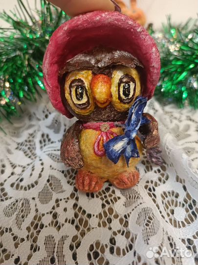 Ватные елочные игрушки#винни пух# герои сказок