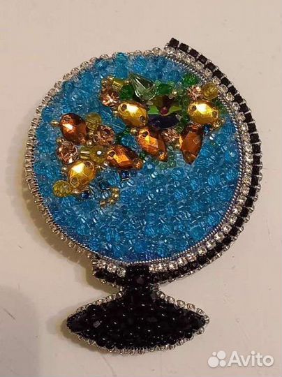 Брошь из бисера своими руками