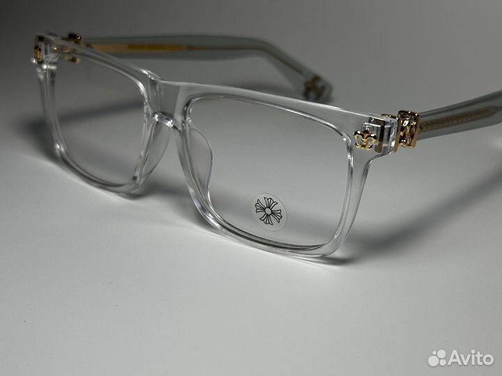 Прозрачные имиджевые очки