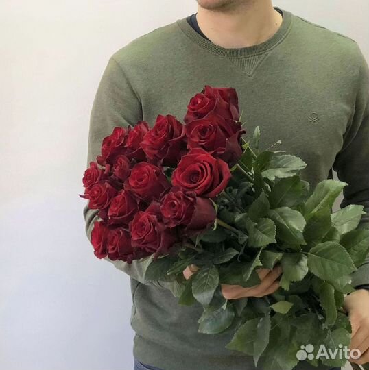 Метровые розы с доставкой