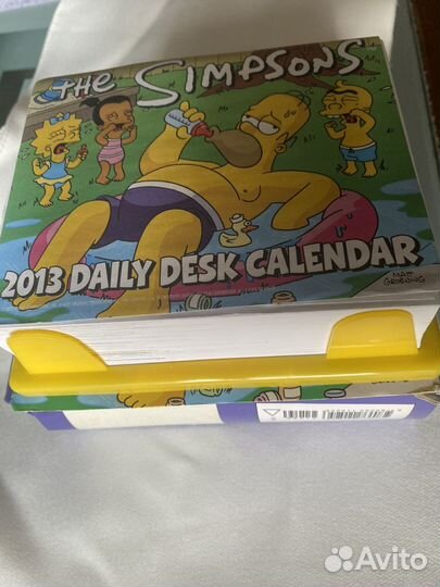 Настольный календарь Симпсоны