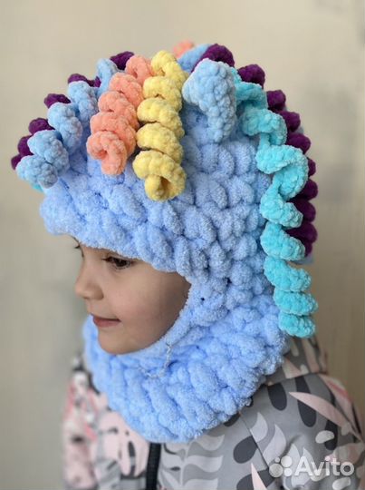 Балаклава плюшевая