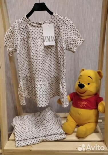 Новое платье муслин Zara