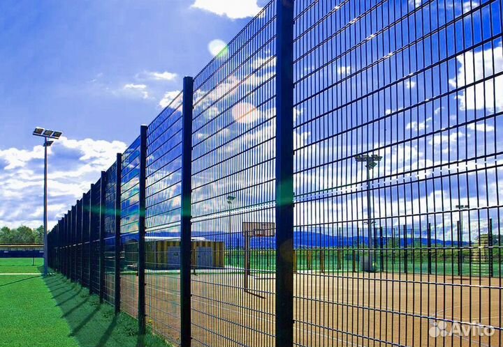 Заборы из 3D сетки под ключ новые доставка