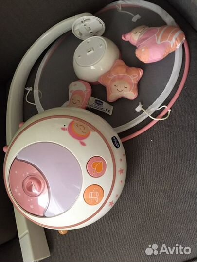 Мобиль на кроватку chicco волшебные звезды