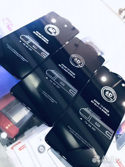 Защитное стекло на Samsung A51/M31S 6D