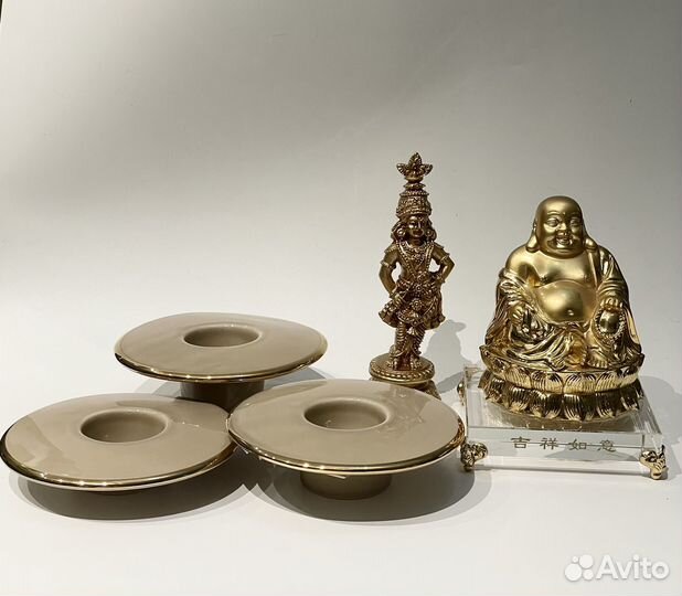 Статуэтки, подсвечники