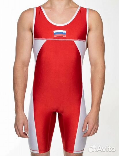 Трико борцовское Рэй-Спорт Мастер (красный, 38)