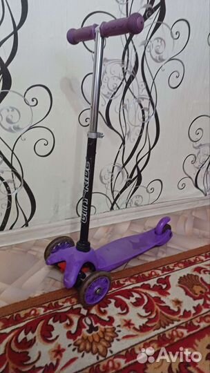 Самокат детский трехколесный
