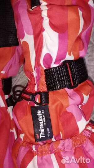 Варежки краги зимние для девочки