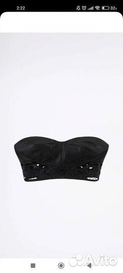 Кожаный корсет.корсет Zara