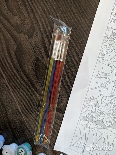 Раскраска по номерам на холсте 30*40 см