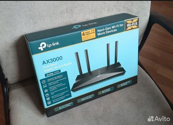 Wi-fi роутер Тp-link ax3000