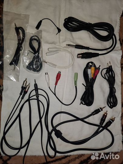 Кабель 3.5 jack 2 rca