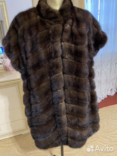 Шуба норковая жилетка