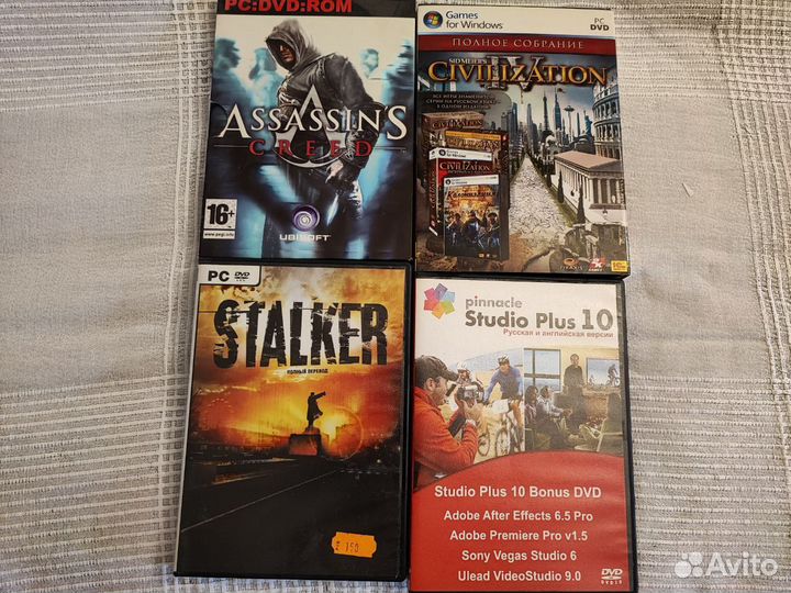 CD диски игры, программы, английский