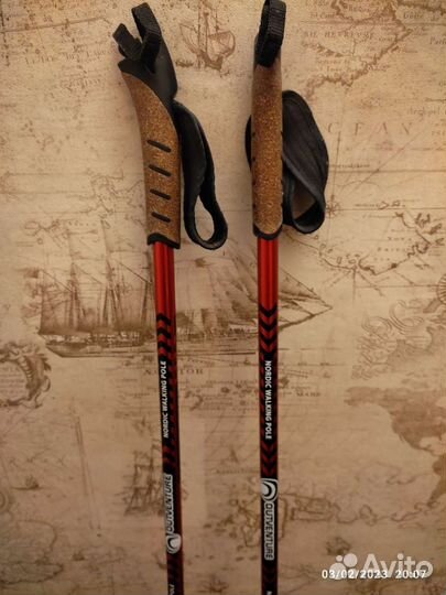 Палки для скандинавской ходьбы телескопические