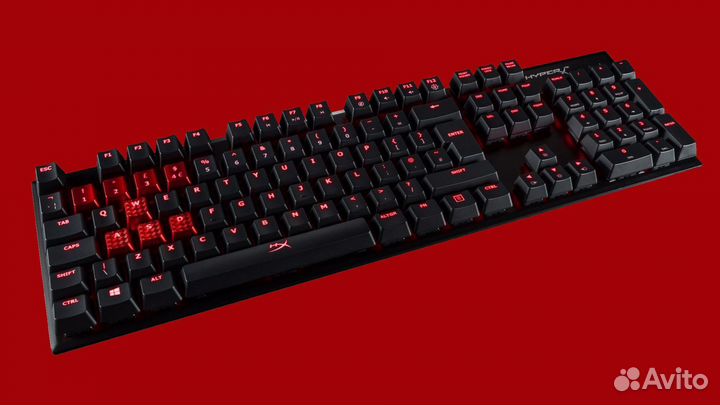 Игровая клавиатура hyperx alloy fps cherry red