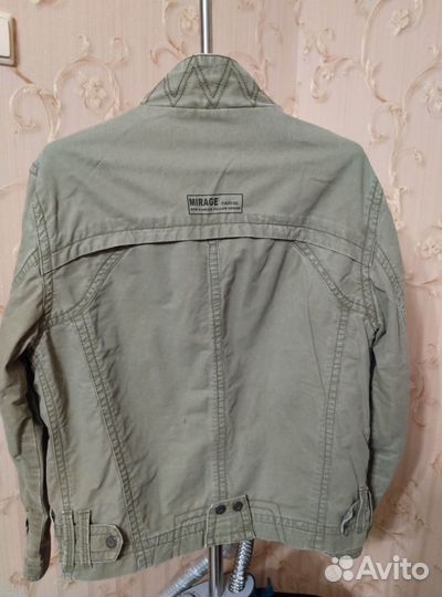 Джинсовая куртка мужская 50 52 бу