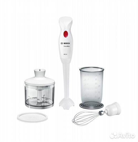Блендер погружной Bosch MSM14500 400 Вт белый