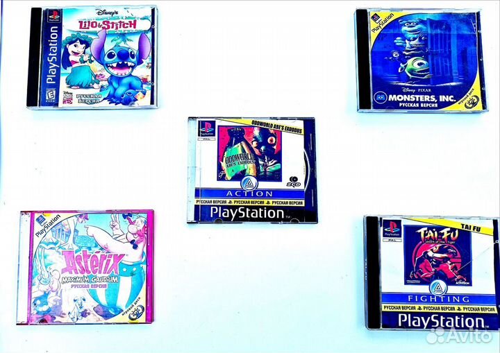 Игры Sony PlayStation 1, PS one (31 диск)