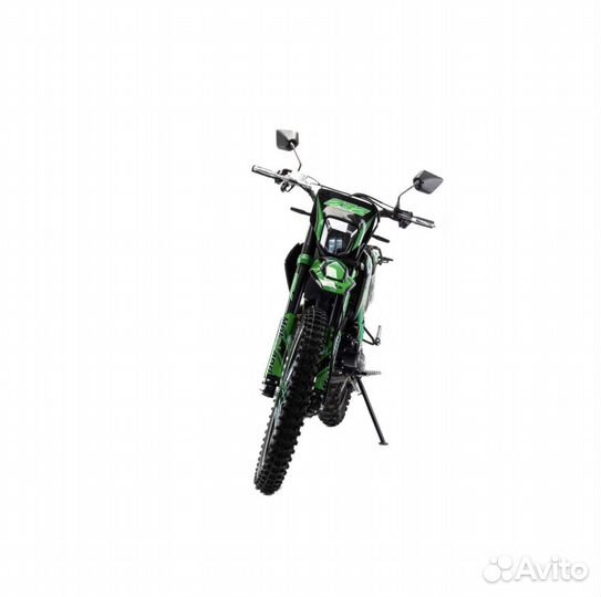 Мотоцикл Кросс Motoland XT 250 HS птс зеленый