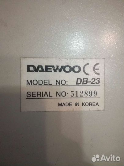 Автоусилитель Daewoo. Рабочий. Два канала