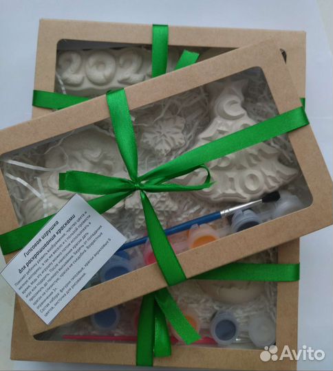 Гипсовые игрушки под раскраску