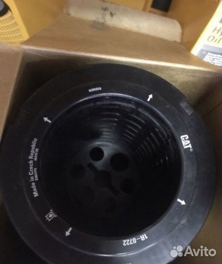 Масленый фильтр гидравлики caterpillar 1R-0722