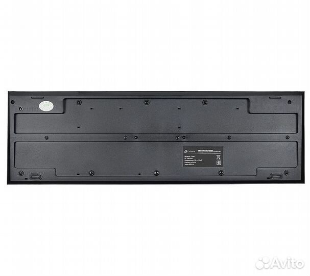 Клавиатура Оклик 120M, черный