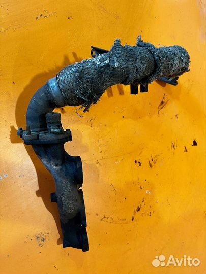 Коллектор выпускной на Land Rover Discovery 3