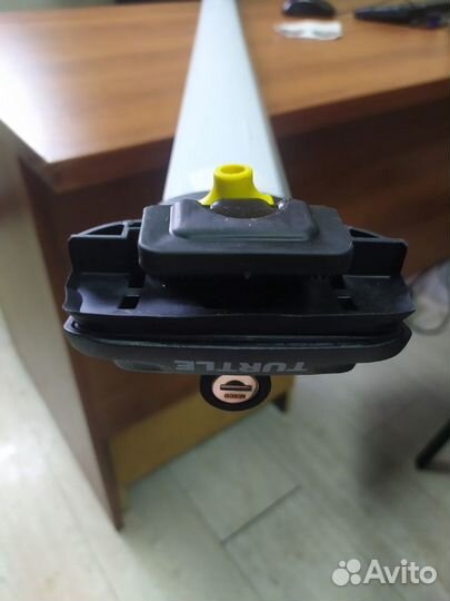 Аэродинамический багажник. Серебристый