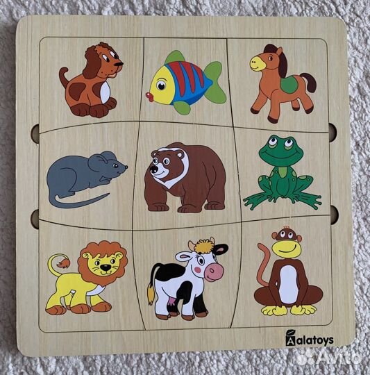 Пазл деревянный