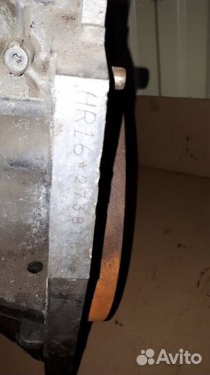 Двигатель Nissan Qashqai HR16DE