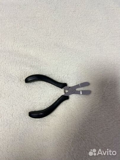 Щипцы для наращивания волос, снятия капсул