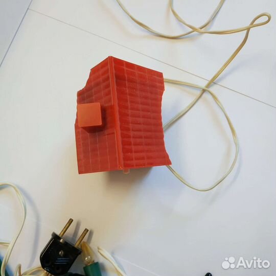 Новогодняя гирлянда и мигалка СССР