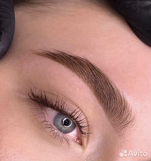 Долговременная укладка, окрашивание бровей