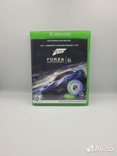 Forza Motorsport 6 xbox one (б/у, рус.)