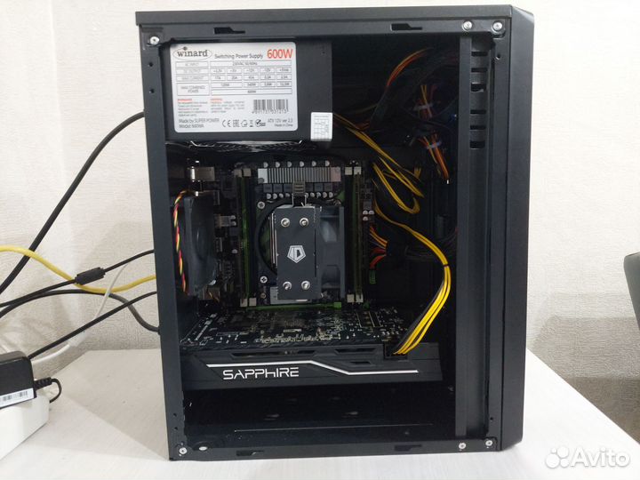 Игровой компьютер Xeon 2650v2/rx 470 8gb