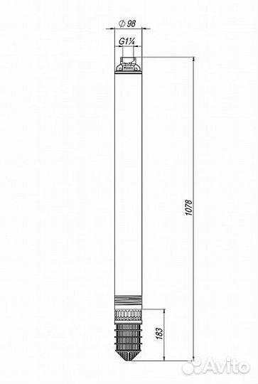 Насос погружной джилекс водомет проф 110/110
