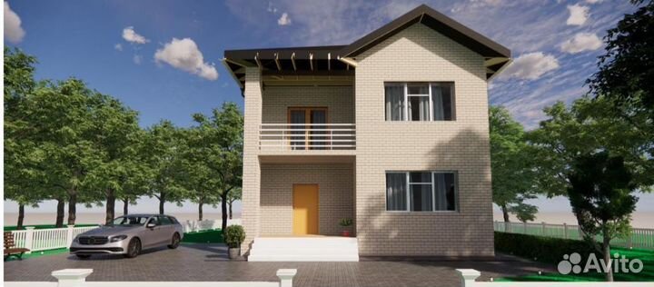 Проект двухэтажного дома