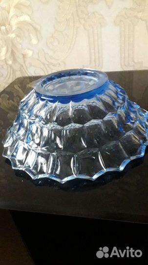 Салатник ссср,цветное стекло