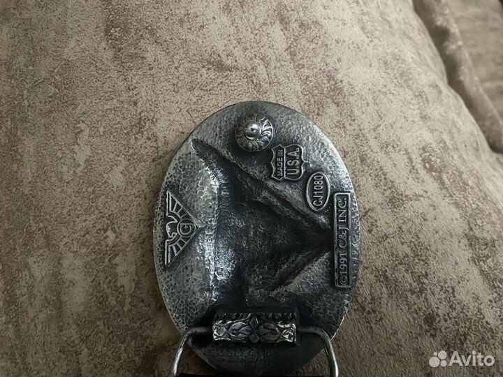 Мужской кожаный ремень