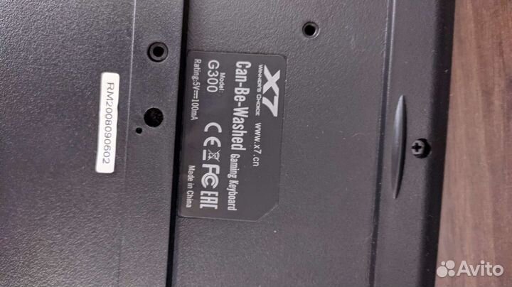 Игровая клавиатура и мышь A4tech X7