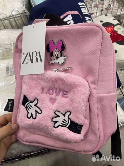 Рюкзак для девочки zara Disney Минни Маус