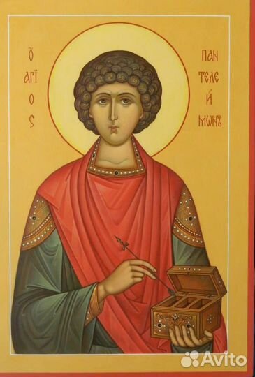 Икона современная, рукописная